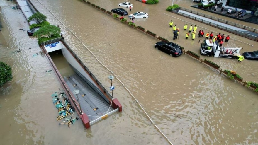 Lãnh đạo Việt Nam gửi điện thăm hỏi về thiệt hại do bão, lũ ở Trung Quốc